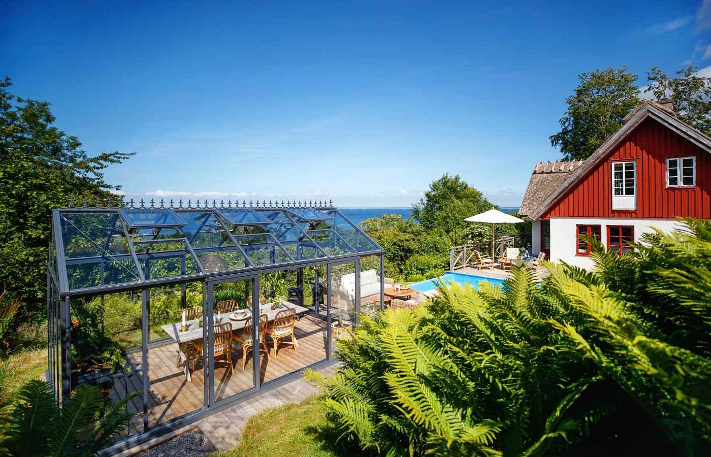 Vaxthus Green Room Classic Sommar Hav