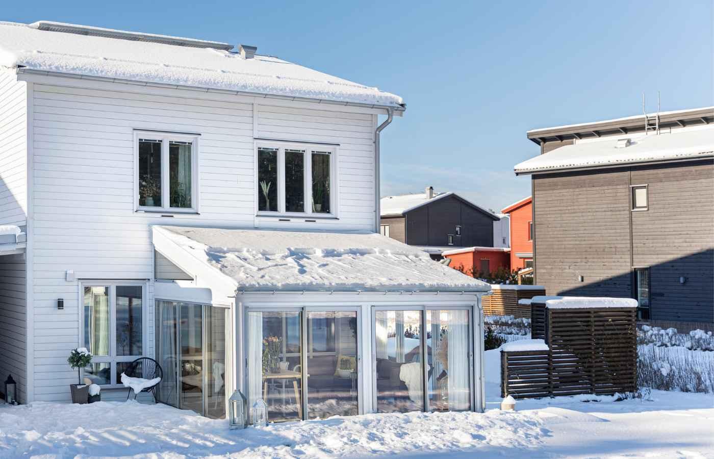 Vinter- og stormsikre hagestuen