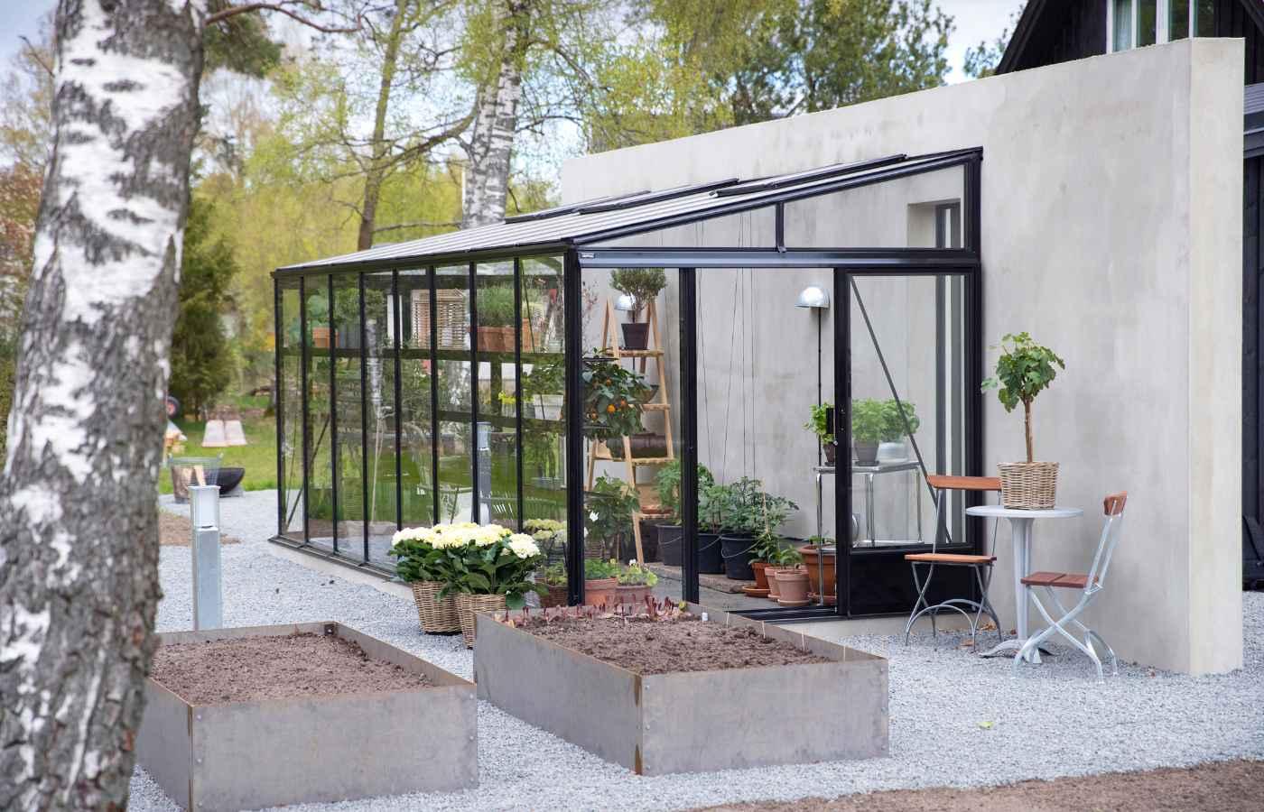 Väggväxthus i plast